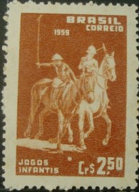 Selo postal Comemorativo do Brasil de 1959 - C 433 M