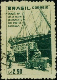 Selo postal de 1959 Fundo Portuário - C 434 U