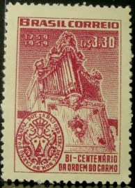 Selo postal Comemorativo do Brasil de 1959 - C 435 M
