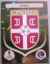 Figurinha nº 412- Copa da Russia 2018 - Escudo da Sérvia