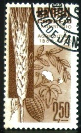 Selo postal do Brasil de 1960 Ministério da Agricultura - C 450 M1D