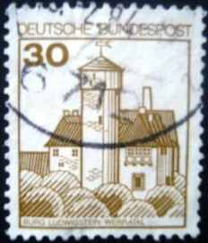 Selo fiscal da Alemanha de 1977 Ludwigstein Castle - 763 U