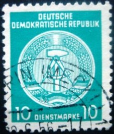 Selo postal da Alemanha de 1954 - 4 Ux