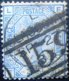 Selo postal do Reuno Unido de 1881 Queen Victoria 2½d - 82 U