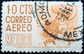 Selo postal do México de 1951 Country views 10
