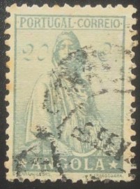 Selo postal de Angola de 1932 Ceres New Type 20