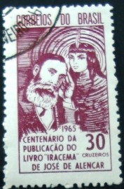 Selo postal Comemorativo do Brasil de 1965 - C 531 M1D