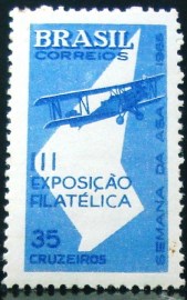 Selo postal Comemorativo do Brasil de 1965 M