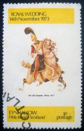 Selo postal Cinderela de 1973 Ilha Santa Escócia 3p N