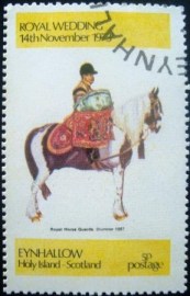 Selo postal Cinderela de 1973 Ilha Santa Escócia 5p N