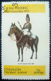Selo postal Cinderela de 1973 Ilha Santa Escócia 10p M