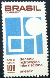 Selo Comemorativo do Brasil de 1966 - C 550 M
