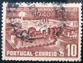 Selo postal de Portugal de 1940 Mundo Portugues - 614 U