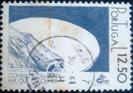 Selo postal de Portugal de 1978 Road victim - 1402 U