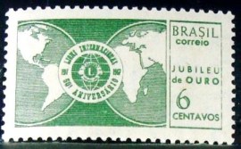 Selo Comemorativo do Brasil de 1967 - C 568 M