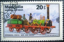 Selo postal Mongolia 1979 Adler 1835 - 1235 NCC