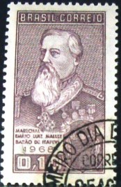 Selo postal do Brasil de 1968 Barão de Itapevi - C 604 M1D