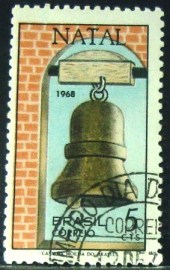 Selo Postal Comemorativo do Brasil de 1968 - C 623 N1D