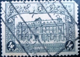 Selo postal da Bélgica de 1929 Main Postoffice in Brussels - 4U