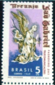 Selo postal do Brasil de 1969 São Gabriel