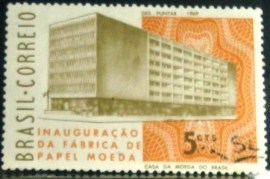 Selo Postal Comemorativo do Brasil de 1969 - C 633 U