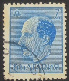 Selo postal da Bulgária de 1944 Tsar Boris III 7