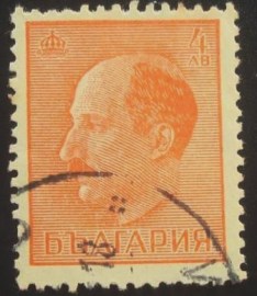Selo postal da Bulgária de 1941 Tsar Boris III 4