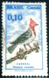 Selo Postal Comemorativo do Brasil de 1969 - C 642 U