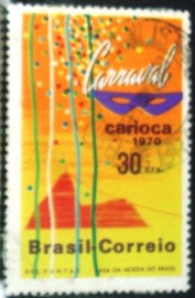 Selo postal Comemorativo do Brasil de 1970 - C 665 U