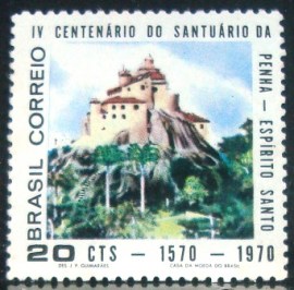 Selo postal Comemorativo do Brasil de 1970 - C 668 N