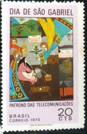 Selo postal Comemorativo do Brasil de 1970 - C 685 M