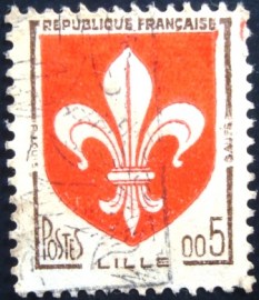 Selo postal da França de 1960 LILLE