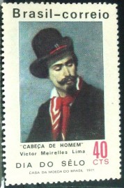 Selo postal Comemorativo do Brasil de 1971 - C 701 M