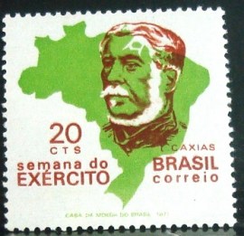 Selo postal Comemorativo do Brasil de 1971 - C 703 M
