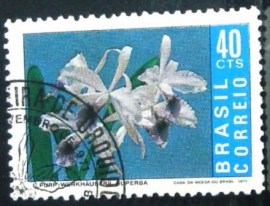Selo postal Comemorativo do Brasil de 1971 - C 713 M1D
