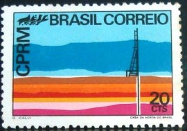 Selo postal do Brasil de 1972 Pesquisas
