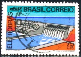 Selo postal COMEMORATIVO do BRASIL de 1972 - C 730 U