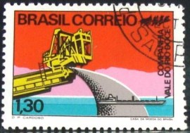 Selo postal COMEMORATIVO do BRASIL de 1972 - C 731 M1D