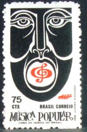 Selo postal COMEMORATIVO do BRASIL de 1972 - C 741 N