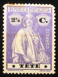 Selo postal de Tete de 1914 Ceres 2½