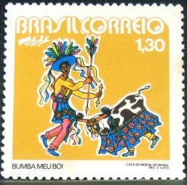 Selo postal COMEMORATIVO do BRASIL de 1972 - C 748 M