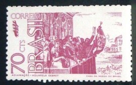 Selo postal COMEMORATIVO do BRASIL de 1972 - C 754 M