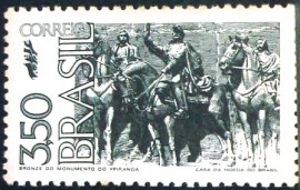 Selo postal COMEMORATIVO do BRASIL de 1972 - C 757 M