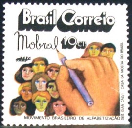 Selo postal COMEMORATIVO do BRASIL de 1972 - C 759 M