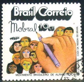 Selo postal COMEMORATIVO do BRASIL de 1972 - C 759 M1D