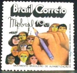 Selo postal COMEMORATIVO do BRASIL de 1972 - C 759 U