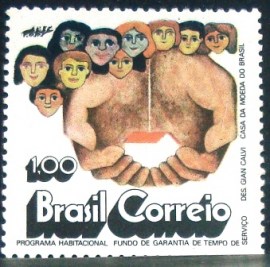 Selo postal COMEMORATIVO do BRASIL de 1972 - C 761 N