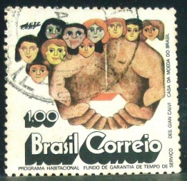 Selo postal COMEMORATIVO do BRASIL de 1972 - C 761 U