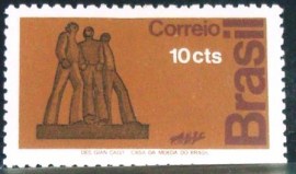 Selo postal COMEMORATIVO do BRASIL de 1972 - C 769 N
