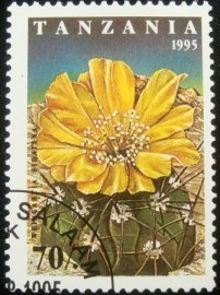 Selo postal da Tanzânia de 1995 Weingartia